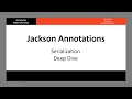 Jackson Serialization - 4 - @JsonRawValue