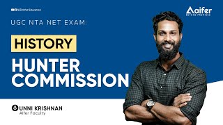 Hunter Commission | History | UGC NET| Aifer Education