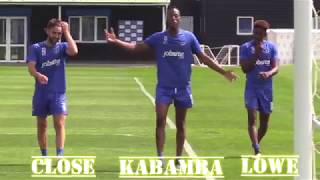 Post-Training Challenge: Jamal Lowe, Nicke Kabamba and Ben Close