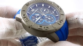 Technomarine TM-515003 Titanium Reef Carbon Dial Watch Unboxing