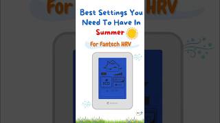 Best settings for the Fantech HRV in the summer #summer #hrv #fantech