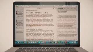 Look Inside: Bible App Mac Update