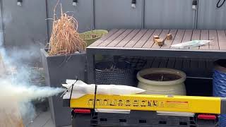 3D Printed Rocket Static Fire Test
