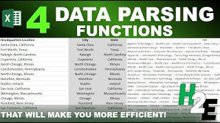 4 Parsing Functions In Excel You Need to Know