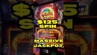 OMG! ANOTHER MASSIVE JACKPOT ON GRAND LEGENDS $125 SPIN #shorts #fyp #casino