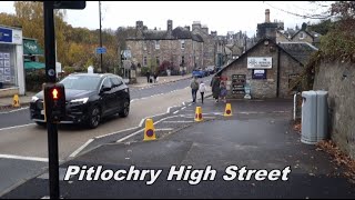 We had a walk up Pitlochry High Street