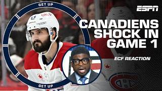 Canadiens vs. Hurricanes REACTION 🔥 'ANOTHER LEVEL to Montreal's game!' - P.K. Subban | Get Up