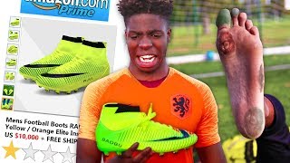 I Bought the WORST Rated Football Boots On Ebay!