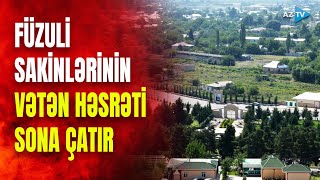 30 illik həsrət sona çatır: Füzuli sakinləri vətənə qayıdır