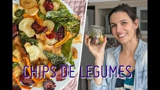 CHIPS DE LEGUMES: opção de lanche saudável