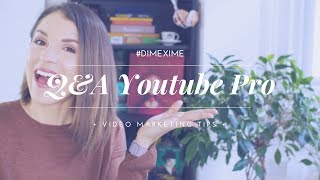 Q&A de Youtube Pro [Video Marketing Tips]