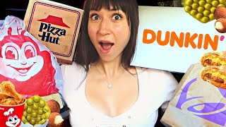 I Ate FAST FOOD Employees' FAVORITE Meals!