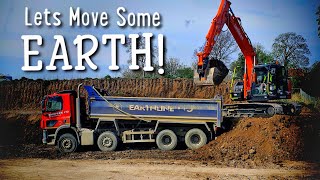 HGV Tipper Driver VS 180 Tonnes of Earth!