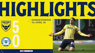 Oxford United v Peterborough United highlights