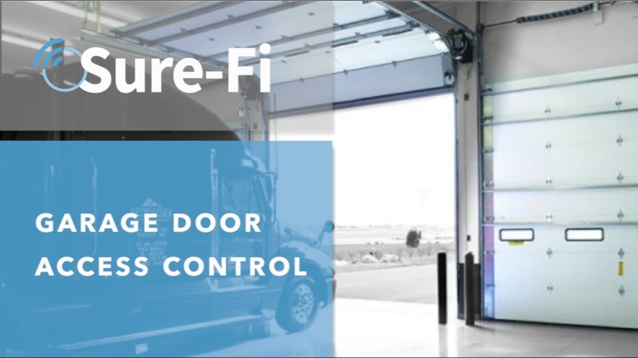 Access Control On Garage Doors - YouTube