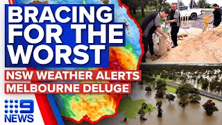 Weekend from hell forecast for NSW coast: Sydney severe weather warning | 9 News Australia