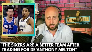 Sixers TRADE Danny Green | 76ers acquire De’Anthony Melton in NBA Draft night trade | Farzy reacts