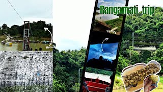 one of my worst trip to  rangamati(bad planning) | rainy day| ate bamboo chicken