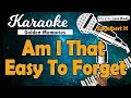 Karaoke AM I THAT EASY TO FORGET - Engelbert Humperdinck // Music By Lanno Mbauth