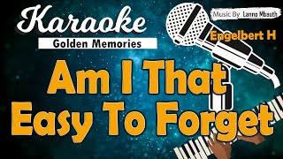 Karaoke AM I THAT EASY TO FORGET - Engelbert Humperdinck // Music By Lanno Mbauth