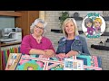 Stitch it! Sisters Quilt As You Go 12 Block Mix and Match Quilt Project (S!S 308 Nancy Zieman Prod)