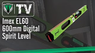 Imex EL60 600mm Magnetic Digital Spirit Level