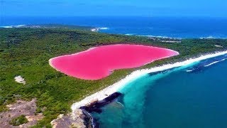 রহস্যময় গোলাপী পানির লেক হিলিয়ার গল্প - History of Lake Hillier in Australia