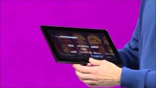 Microsoft Surface tablet presentation FAIL! - HD VIDEO