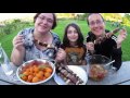 russian shashlik recipe Шашлык shish kebabs by victoria paikin