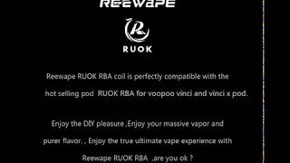 Reewape RUOK RBA for VOOPOO VINCI and Vinci X pod review