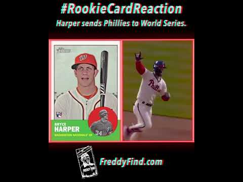 Rookie Card Review - Bryce Harper Blasts @phillies Into The @MLB World ...