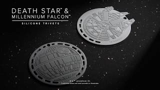 隔熱墊(死星) Death Star™ Trivet /(千年鷹號) Millennium Falcon™ Trivet