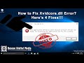 Fixed: Xvidcore.dll Error | 4 Easy Fixes | Rescue Digital Media