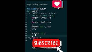 #60🖥🖲C Programming Exercise💻 C Language Tutorial👨🏫📂📓#shorts #coding