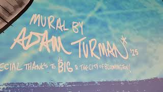 Bloomington Ice Garden BIG - Adam Turman Mural - Process Video