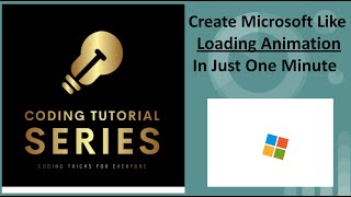 Create Microsoft Like Loading Animation Using Tailwind CSS #tailwindcss #vuejs #nextjs #reactjs