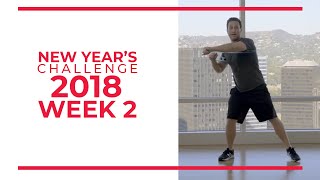 New Year's Walk Challenge 2018 Week 2