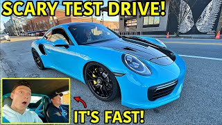 First Test Drive Of Our Abandoned Porsche 911 Turbo!!! (1 YEAR REBUILD)