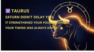 ♉TAURUS — THIS IS WHY SATURN DELAYED YOU: The Conjunction That Finally Makes It All Make Sense