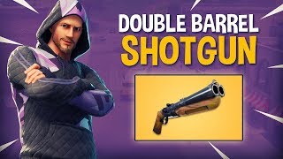 NEW Double Barrel Shotgun!! - Fortnite Battle Royale Gameplay - Ninja