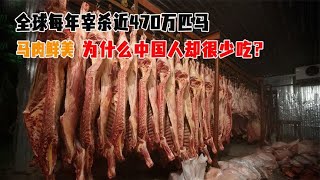 全球每年宰杀近470万匹马，马肉鲜美，为什么中国人却很少吃？