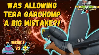 TERA GARCHOMP GOES OFF! WAS UNBANNING THIS THING A BIG MISTAKE? MDL WEEK 1 VS JAMES RIVER JOLTEONS