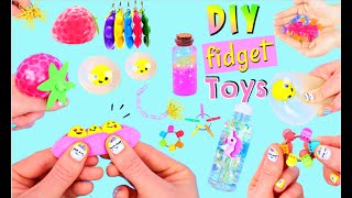 7 DIY FIDGET TOYS IDEAS - Viral TikTok Fidget Toys Videos - Emoji POP IT Toy and more!