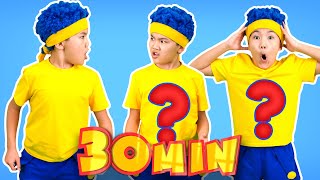 Find the Real Hero among the Fakes with Mini DB | Mega Compilation | D Billions Kids Songs