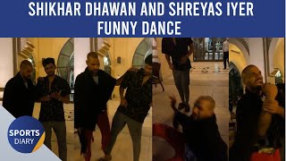 SHIKHAR DHAWAN and SHREYAS IYER DANCE VIDEO 😅 | DELHI CAPITALS TEAM DANCING | CRICKET VIRAL VIDEOS