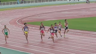 1年男子200ｍ決勝　 -近畿高校ユース陸上2019-