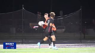 Elmira boys soccer falls to Corning in regular season finale