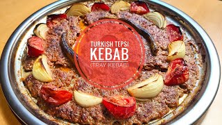 TURKISH KEBAB (TEPSİ/KAĞIT KEBABI) - ТУРЕЦКИЙ КЕБАБ -كباب تركي باسهل واسرع طريقة تحضيرة فقط 15 دقيقة