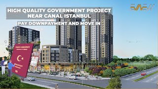 EBRULI ISPARTAKULE | GOVERNMENT PROJECT WITH EASY INSTALLMENTS IN ISTANBUL | HIGH QUALITY APARTMENTS