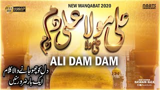 ALI MOLA ALI DAM DAM | Official Full Track | Remix | 2020 | Manqabat e Mola Ali | Urdu Hindi Lyrics